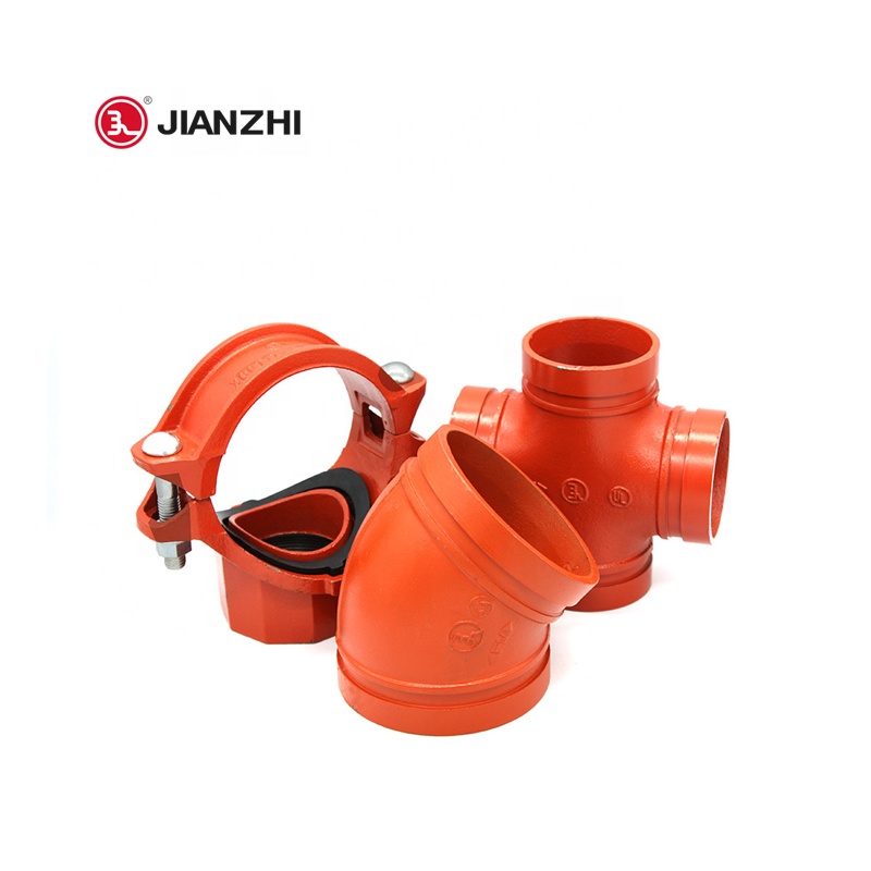 JIANZHI all sizes of pipe fittings ductile iron ANSI iron fitting pipe